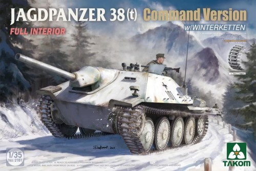 Takom 1:35 Jagdpanzer 38(t) Command Version Full Interior