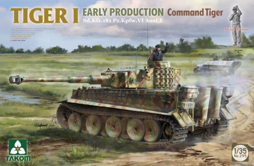 Takom 1:35 Tiger I Early Production + Michael Wittmann