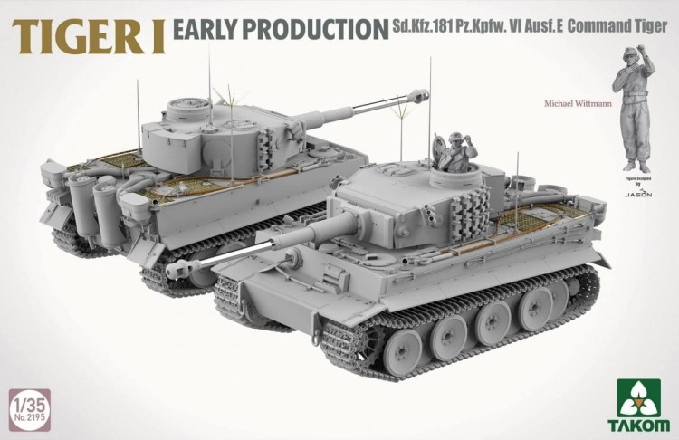 Takom 1:35 Tiger I Early Production + Michael Wittmann