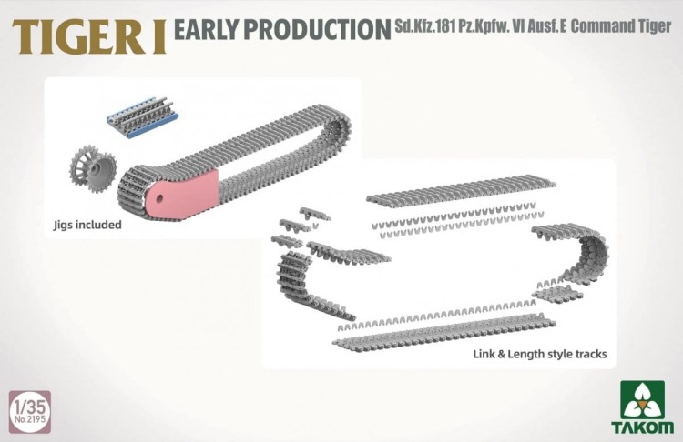 Takom 1:35 Tiger I Early Production + Michael Wittmann