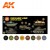 AK INTERACTIVE 11668 Zestaw farb WWII US Army