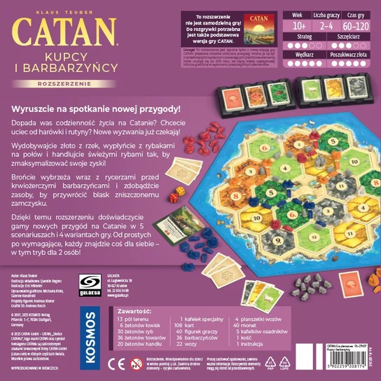 Catan: Gra planszowa – Kupcy i barbarzyńcy