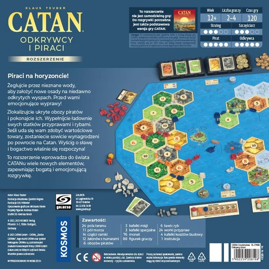 Catan: Gra planszowa – Odkrywcy i Piraci