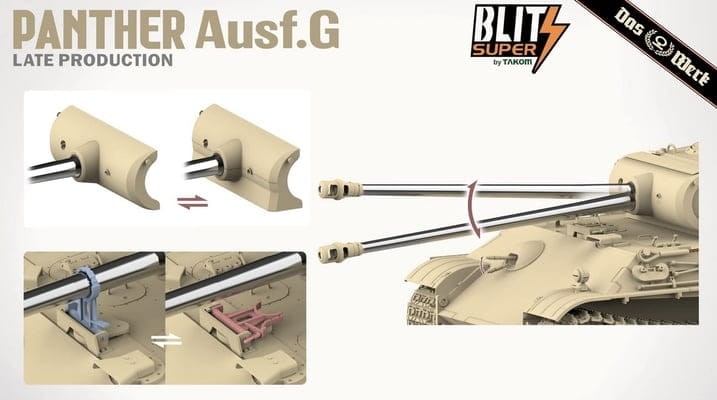 Das Werk 1/35 Panther Ausf. G Late Production