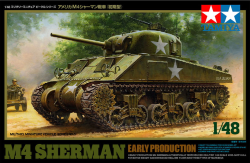 Tamiya 1/48 M4 Sherman Early Production