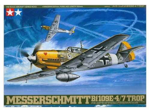 Tamiya 1/48 Messerschmitt Bf-109 E-4/7
