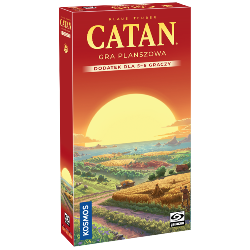 CATAN - Gra Planszowa - dodatek dla 5-6 graczy