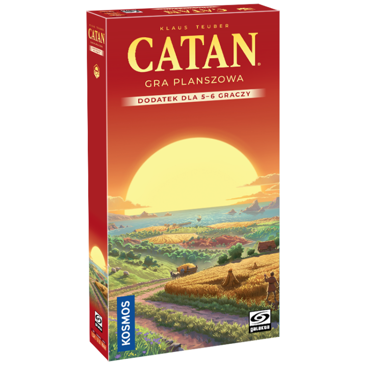 CATAN - Gra Planszowa - dodatek dla 5-6 graczy