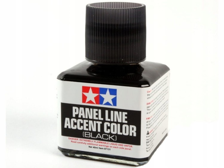Tamiya Panel Line Accent Color Black 40 ml