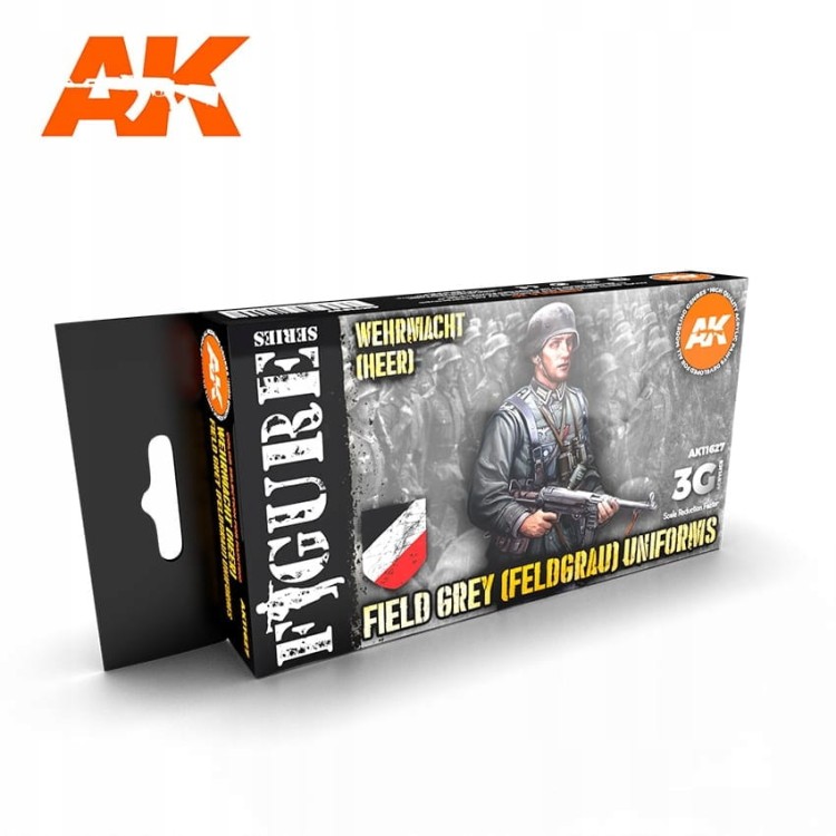 AK INTERACTIVE 11627 Zestaw farb Feldgrau Uniforms