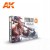 AK Interactive AK11603 Human Flesh Tones Set