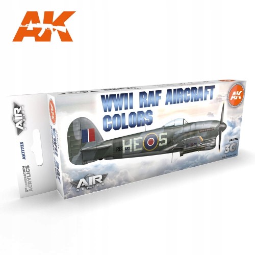 AK INTERACTIVE 11723 Zestaw farb WWII RAF Aircraft