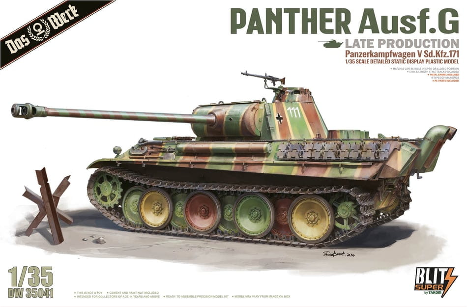 Das Werk 1/35 Panther Ausf. G Late Production