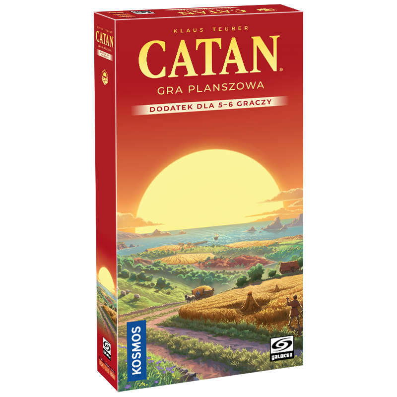 CATAN - Gra Planszowa - dodatek dla 5-6 graczy
