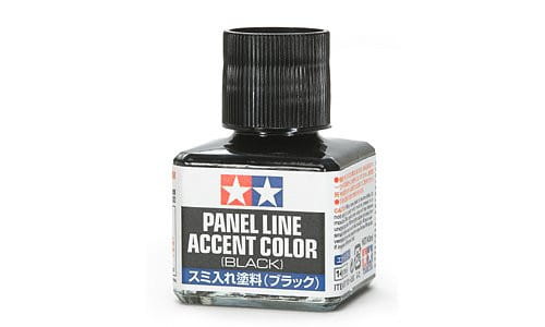 Tamiya Panel Line Accent Color Black 40 ml